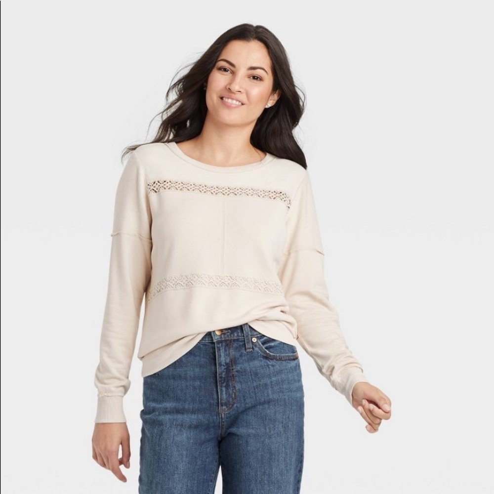 • knox rose long sleeve top •